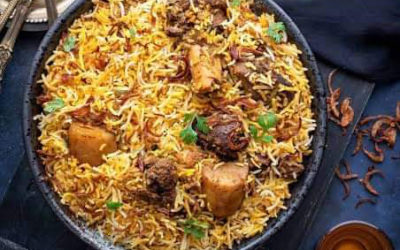 Chicken, Lamb or Mutton Biryani